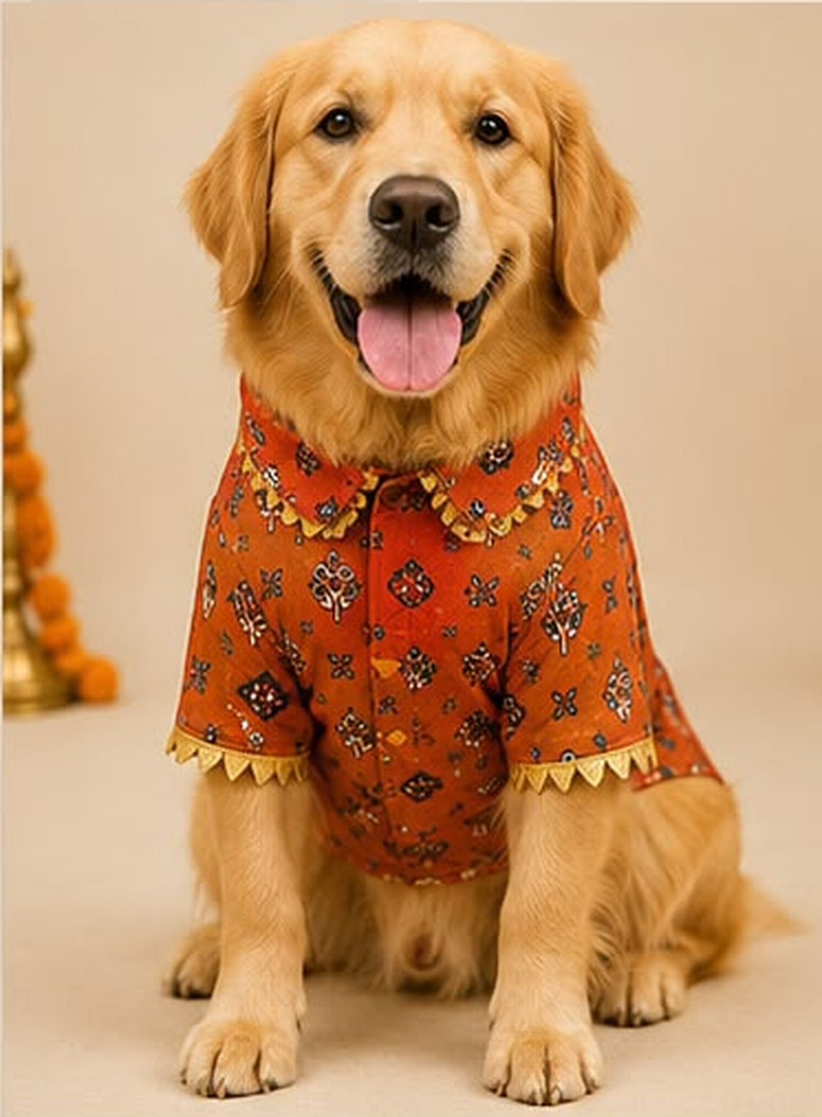 Royal Cotton Linen Dog Kurta