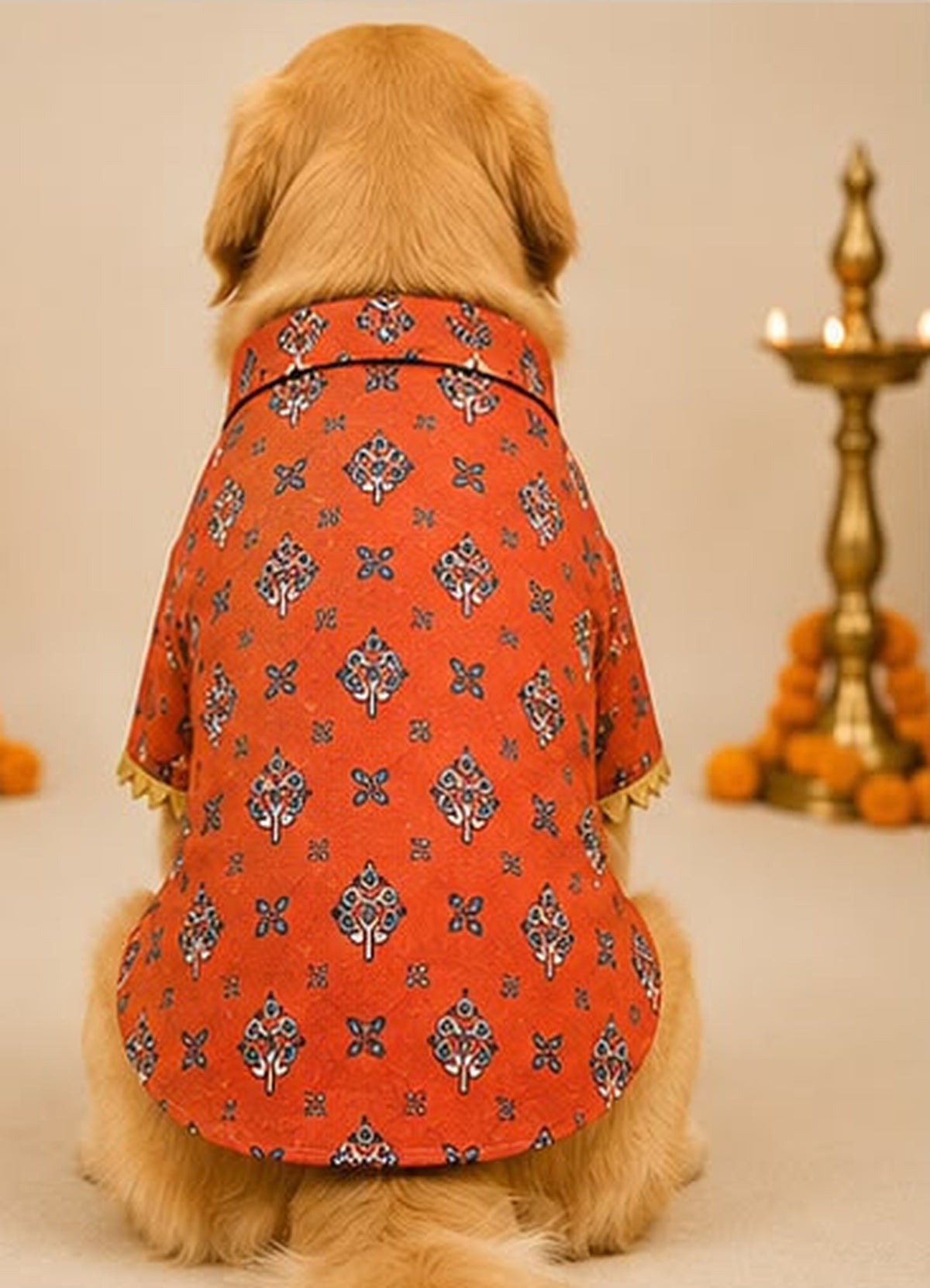 Royal Cotton Linen Dog Kurta