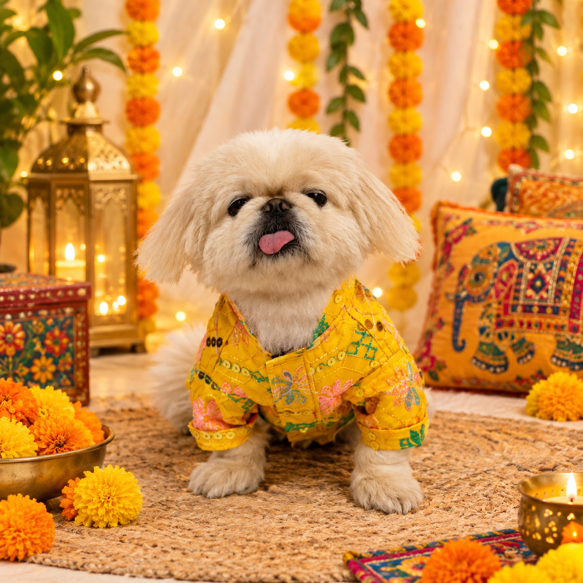 Yellow Traditional Festive Outfit